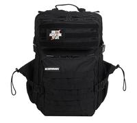 ELITRAINX Mochila 45L Táctica Repelente al agua Zona de Parches, Cabina Avión, CrossTraining, Oxford 1000D Gimnasio Portatil by ELITEX TRAINING (Negro)