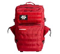 ELITRAINX Mochila Táctica 45L - Mochila Cabina Avión 40x20x25, Crossfit, Oxford 1000D Impermeable, Compartimento Zapatillas, Gimnasio, Hombre y Mujer (Rojo)