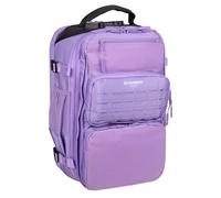 ELITRAINX Mochila Táctica de 45L PRO Repelente Lluvia con Bolsillo Termico, Compartimento Zapatillas, Cierre de Seguridad, Cremalleras selladas, Compartimento Portatil by Elitex Training (LAVANDA)