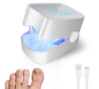 Elitzia Dispositivo láser portátil para hongos de uñas, terapia de luz azul de 500 nm para uñas fúngicas, recargable en casa para uñas de los pies y las uñas de las manos ETNL01A
