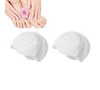 Elitzia ETNL22P - Dispositivo removedor de hongos en las uñas, terapia de luz UV con 12 luces LED para uñas fúngicas, 3 opciones de tiempo, dispositivo de tratamiento de uñas de los pies y las manos