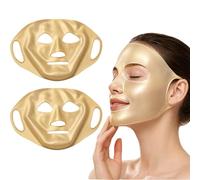 Elitzia Funda de silicona reutilizable para mascarilla 3D con cintas antideslizantes para las orejas para múltiples tareas, ajustable, para absorción hidratante, hogar, spa, cuidado de la piel, color