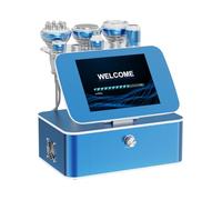 Elitzia Máquina de cavitación 40K 6 en 1, máquina de esculpir el cuerpo, profesional, salón de belleza, spa, levantamiento de piel, adelgazamiento, esculpir, quema de grasa, aspiradora RF y bio