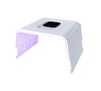 Elitzia Terapia de luz LED de 6 colores con infrarrojo lejano, máscara de terapia de luz roja profesional, máscara facial LED PDT, fotón, máquina de cuidado de la piel, diseño plegable, equipo de spa