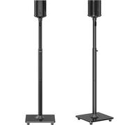 ELIVED Soporte de altavoz para Sonos One, One SL Play: 1, altura ajustable de 86,8 a 110,3 cm, soporte de altavoz, 1 par, EV5024