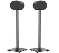 ELIVED Soportes de altavoz para Sonos Era 300, 807 mm de altura, cada uno soporta hasta 5 kg, soporte de altavoz de sonido envolvente con 2 tipos de almohadillas para pies, gestión de cables, 1 par