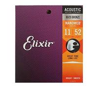 Elixir 11027 - Cuerdas para guitarra acústica (CT.Light, 11-52 × 3 unidades)