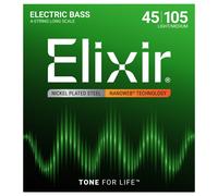 Elixir 14077 NANOWEB Nickel Plated Bass Strings 45-105
