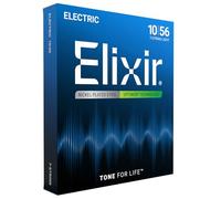 Elixir Cuerdas para guitarra eléctrica de 7 cuerdas Strings con recubrimiento OPTIWEB, calibre ligero, 1 Pack, 7- String Light (10-56)