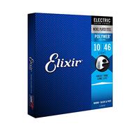 Elixir Cuerdas para guitarra eléctrica Strings con recubrimiento POLYWEB, calibre ligero (.010-.046)