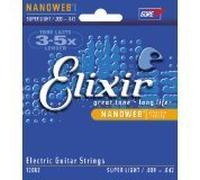 Elixir Nanoweb 12002 cuerdas para guitarra eléctrica 09-42 (, 2 paquetes)