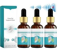 Elixir Orgánico para el Sueño Auditivo - Spray Limpiador de Oídos - Alivio del Zumbido - Dispositivo para el Dolor de Oídos