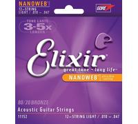 Elixir Nanoweb Light 12 Str. Acoustic