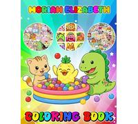 ELIZA-BETH'S COLORING BOOK For Fan Men Women Teen for kids: Over 50 Cute Coloring Pages Illustrations For Adults To Chill, Unwind, And Relieve Stress