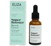 Eliza Jones Serum Super Booster 30 ml para minimizar las arrugas de la piel, decoloración, líneas finas y mejorar el tono de piel desigual (Super Booster Blemish Control)