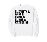 Elizabeth Anne Emma Elinor Catherine Jane Austen lidera Meme Sudadera