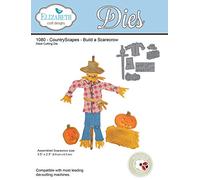 Elizabeth Craft Designs Construir un espantapájaros, Metal, Gris, 21,3 x 13,7 x 0,2 cm