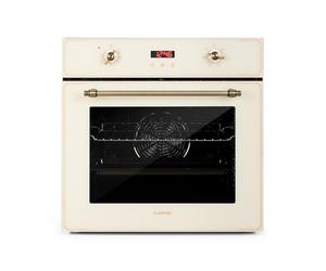 Elizabeth Horno encastrable diseño retro 6 funciones 50-250°C color crema