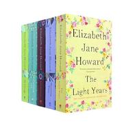 Elizabeth Jane Howard Cazalet Chronicles Juego de 5 libros (Los años luz, Marcar el tiempo, Confusión, Desechar y Todo cambio)