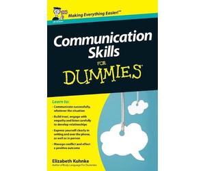 Elizabeth Kuhnk Communication Skills For Dummies (Tapa blanda) (Importación USA)