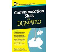 Elizabeth Kuhnk Communication Skills For Dummies (Tapa blanda) (Importación USA)