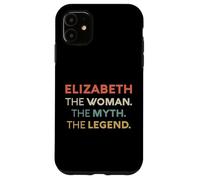 Elizabeth La Mujer El Mito Leyenda Nombre Personalizado Mujeres Carcasa para iPhone 11