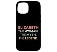 Elizabeth La Mujer El Mito Leyenda Nombre Personalizado Mujeres Carcasa para iPhone 15