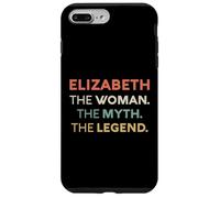 Elizabeth La Mujer El Mito Leyenda Nombre Personalizado Mujeres Carcasa para iPhone 7 Plus/8 Plus