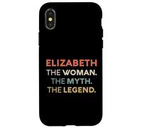 Elizabeth La Mujer El Mito Leyenda Nombre Personalizado Mujeres Carcasa para iPhone X/XS