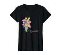 Elizabeth personalized cute for her cottagecore wildflower Camiseta