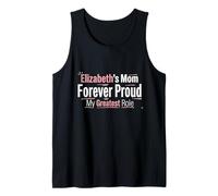 Elizabeth’s Mom Forever Proud Mother of Elizabeth Camiseta sin Mangas