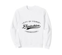 Elizabethton Tennessee TN Ciudad del Poder para Hombres y Mujeres Sudadera