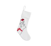 (Elk) Christmas Stockings Santa Claus Snowman Penguin Deer Fireplace Decorations Cloth Ornaments ML-M363ABCD