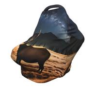 Elk in The Meadow - Funda versátil para silla de paseo con estampado completo, especialmente diseñada para tu bebé