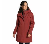Elkline Schnieke Abrigo Dama Chaqueta de Exterior Capa Invierno Rojo