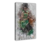ELKPDOE Kemba Walker - Póster de baloncesto en lienzo, decoración de dormitorio, paisaje, oficina, habitación, marco de regalo: 40 x 60 cm
