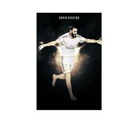 ELKPDOE Póster de jugador de fútbol Karim Benzema 3 lienzos para decoración de dormitorio, oficina, habitación, regalo, sin marco: 30 x 45 cm