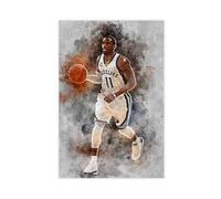 ELKPDOE Póster de lona de baloncesto de Mike Conley Jr, decoración de dormitorio, paisaje, oficina, habitación, regalo, sin marco: 60 x 90 cm
