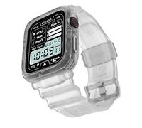 elkson Correa para Apple Watch de 41 mm y 40 mm con funda protectora, correas resistentes Quattro Pro para Apple Watch SE 3/2/1 y iWatch Series 9/8/7/6/5/4, fundas protectoras deportivas militares