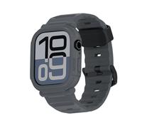 elkson Funda para Apple Watch Series 10 de 46 mm para hombre, resistente y resistente, correa táctica Quattro Pro 2.0 Series para iWatch, cubierta protectora duradera de grado militar, a prueba de