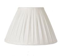 Watt & Veke Pantalla de lámpara Ella Ø26 cm blanco
