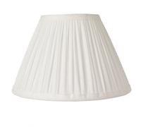 Watt & Veke Pantalla de lámpara Ella Ø33 cm blanco