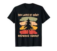 Ella ama a mi Pareja Alta de Giant Redwood Energy Naturecore Camiseta