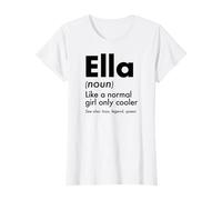 Ella como Una Chica Normal Solo Cooler Queen Nombre Camiseta