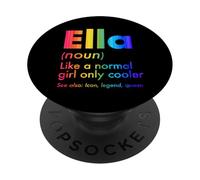 Ella como Una Chica Normal Solo Cooler Queen Nombre PopSockets PopGrip Adhesivo