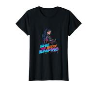 Ella construye el diseño Empire Cyber Street Power Camiseta