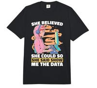 Ella creía Que podía Hacerlo Ingeniería Informática Data Mining Comfort Colors Adult Heavyweight T-Shirt