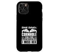 Ella Dijo Cornhole o yo, extraño a su Jugador de Cornhole Carcasa para iPhone 11 Pro