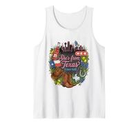 Ella es de Texas I Can Tell Texas Pride Fun Design Camiseta sin Mangas