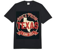 Ella es de Texas, Puedo Decir Orgullo de Texas para Las Mujeres Vaquera Comfort Colors Adult Heavyweight T-Shirt